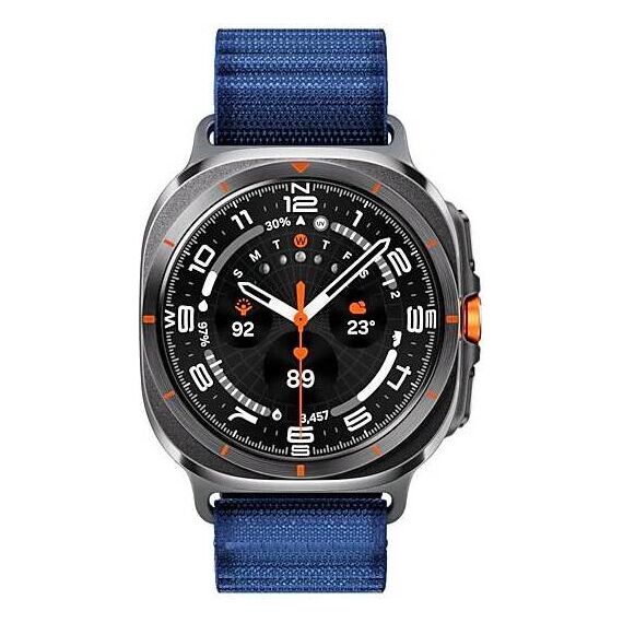 Galaxy Watch Ultra 2025 | 47 мм | 4G LTE | Titanium Gray | Trail/Blue | S/M/L, Тип ремешка : Trail, Цвет: Titanium Gray, Цвет ремешка: Blue, Размер ремешка : S/M/L, Подключение часов : Bluetooth / Wi-Fi + 4G LTE, изображение 3 Galaxy Watch Ultra 2025 | 47 мм | 4G LTE | Titanium Gray | Trail/Blue | S/M/L, Тип ремешка : Trail, Цвет: Titanium Gray, Цвет ремешка: Blue, Размер ремешка : S/M/L, Подключение часов : Bluetooth / Wi-Fi + 4G LTE, изображение 3