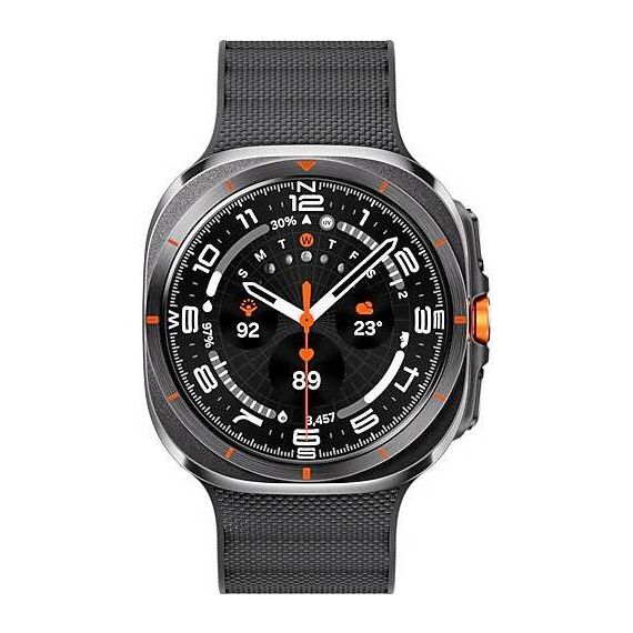 Galaxy Watch Ultra 2025 | 47 мм | 4G LTE | Titanium Gray | Peakform/Dark Gray | S/M/L, Тип ремешка : Peakform, Цвет: Titanium Gray, Цвет ремешка: Dark Gray, Размер ремешка : S/M/L, Подключение часов : Bluetooth / Wi-Fi + 4G LTE, изображение 3 Galaxy Watch Ultra 2025 | 47 мм | 4G LTE | Titanium Gray | Peakform/Dark Gray | S/M/L, Тип ремешка : Peakform, Цвет: Titanium Gray, Цвет ремешка: Dark Gray, Размер ремешка : S/M/L, Подключение часов : Bluetooth / Wi-Fi + 4G LTE, изображение 3
