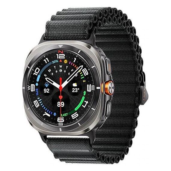 Galaxy Watch Ultra 2025 | 47 мм | 4G LTE | Titanium Silver | Trail/Dark Gray | S/M/L, Тип ремешка : Trail, Цвет: Titanium Silver, Цвет ремешка: Dark Gray, Размер ремешка : S/M/L, Подключение часов : Bluetooth / Wi-Fi + 4G LTE, изображение 2 Galaxy Watch Ultra 2025 | 47 мм | 4G LTE | Titanium Silver | Trail/Dark Gray | S/M/L, Тип ремешка : Trail, Цвет: Titanium Silver, Цвет ремешка: Dark Gray, Размер ремешка : S/M/L, Подключение часов : Bluetooth / Wi-Fi + 4G LTE, изображение 2
