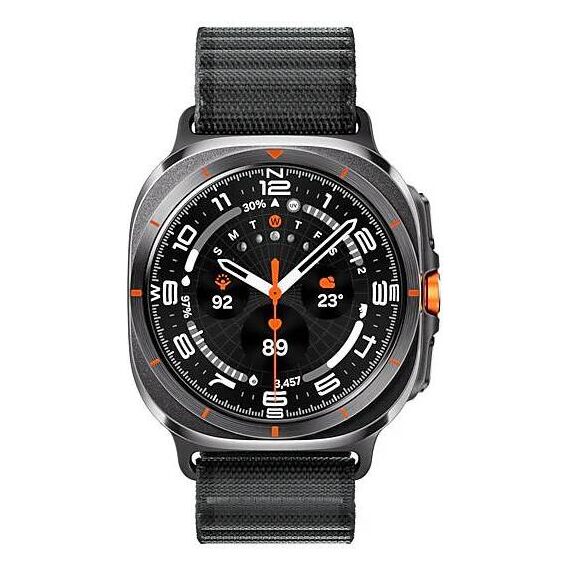 Galaxy Watch Ultra 2025 | 47 мм | 4G LTE | Titanium Gray | Trail/Dark Gray | S/M/L, Тип ремешка : Trail, Цвет: Titanium Gray, Цвет ремешка: Dark Gray, Размер ремешка : S/M/L, Подключение часов : Bluetooth / Wi-Fi + 4G LTE, изображение 3 Galaxy Watch Ultra 2025 | 47 мм | 4G LTE | Titanium Gray | Trail/Dark Gray | S/M/L, Тип ремешка : Trail, Цвет: Titanium Gray, Цвет ремешка: Dark Gray, Размер ремешка : S/M/L, Подключение часов : Bluetooth / Wi-Fi + 4G LTE, изображение 3