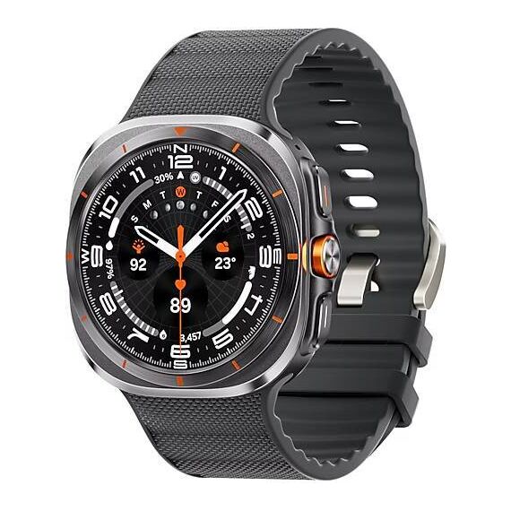 Galaxy Watch Ultra 2025 | 47 мм | 4G LTE | Titanium Gray | Peakform/Dark Gray | S/M/L, Тип ремешка : Peakform, Цвет: Titanium Gray, Цвет ремешка: Dark Gray, Размер ремешка : S/M/L, Подключение часов : Bluetooth / Wi-Fi + 4G LTE, изображение 2 Galaxy Watch Ultra 2025 | 47 мм | 4G LTE | Titanium Gray | Peakform/Dark Gray | S/M/L, Тип ремешка : Peakform, Цвет: Titanium Gray, Цвет ремешка: Dark Gray, Размер ремешка : S/M/L, Подключение часов : Bluetooth / Wi-Fi + 4G LTE, изображение 2