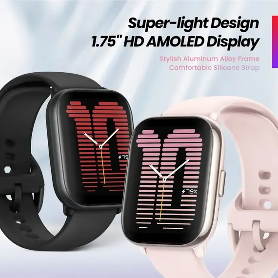 Часы Amazfit Active Petal Pink, Цвет: Petal Pink, изображение 8 Часы Amazfit Active Petal Pink, Цвет: Petal Pink, изображение 8