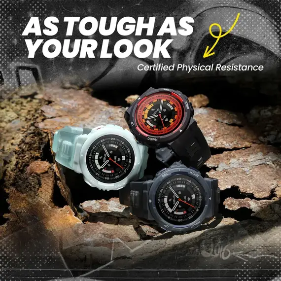 Часы Amazfit Active Edge Lava Black, Цвет: Lava Black, изображение 4 Часы Amazfit Active Edge Lava Black, Цвет: Lava Black, изображение 4
