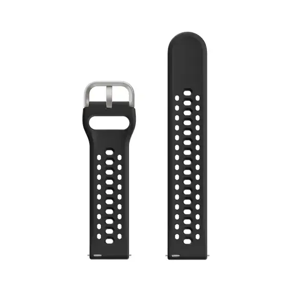 Спортивный силиконовый ремешок Gray | 22 мм, изображение 2