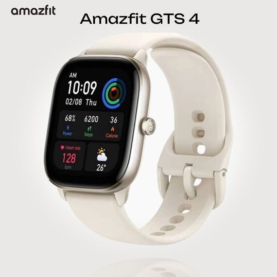 Часы Amazfit GTS 4 Mini Moonlight White