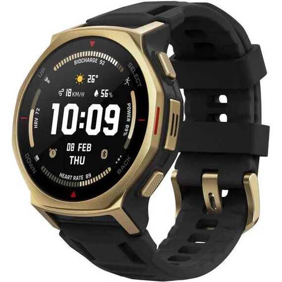 Часы Amazfit T-Rex 3 Pro │44 мм │Black/Gold, Размер корпуса : 44 мм, Цвет: Black/Gold, изображение 2 Часы Amazfit T-Rex 3 Pro │44 мм │Black/Gold, Размер корпуса : 44 мм, Цвет: Black/Gold, изображение 2