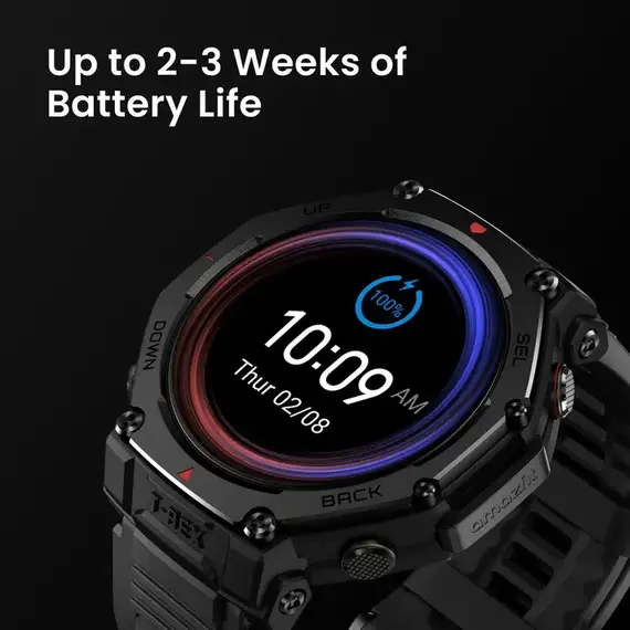 Часы Amazfit T-Rex 3 Pro │44 мм │Arctic/Gold, Размер корпуса : 44 мм, Цвет: Arctic/Gold, изображение 7 Часы Amazfit T-Rex 3 Pro │44 мм │Arctic/Gold, Размер корпуса : 44 мм, Цвет: Arctic/Gold, изображение 7