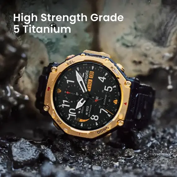 Часы Amazfit T-Rex 3 Pro │48 мм │Black, Размер корпуса : 48 мм, Цвет: Black, изображение 6 Часы Amazfit T-Rex 3 Pro │48 мм │Black, Размер корпуса : 48 мм, Цвет: Black, изображение 6