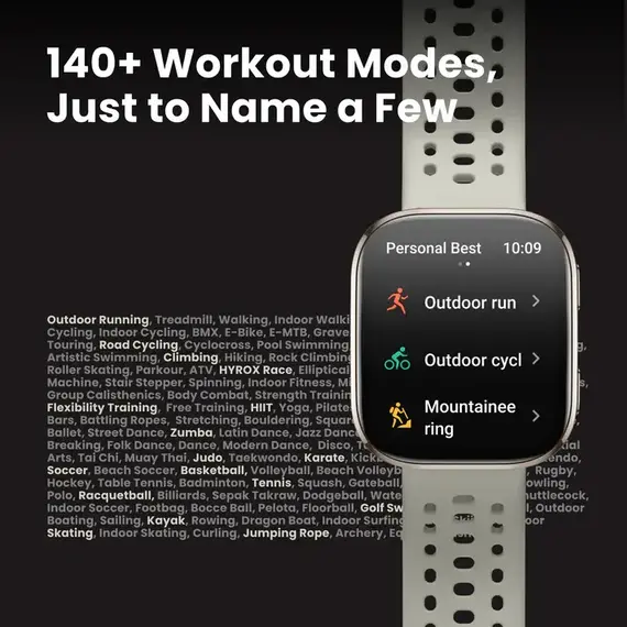 Часы Amazfit Bip 6 Charcoal, Цвет: Charcoal, изображение 8 Часы Amazfit Bip 6 Charcoal, Цвет: Charcoal, изображение 8