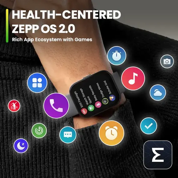 Часы Amazfit Bip 5 Black, Цвет: Black, изображение 10 Часы Amazfit Bip 5 Black, Цвет: Black, изображение 10