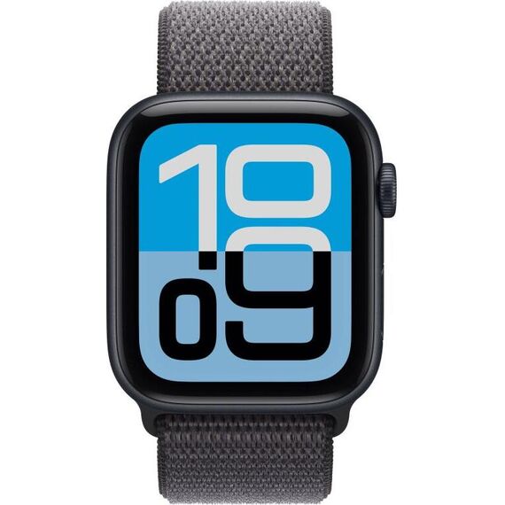 Apple Watch SE 3 | 40 mm | Midnight | Sport Loop Dark Gray, Размер корпуса : 40 мм, Цвет: Dark Green, изображение 3