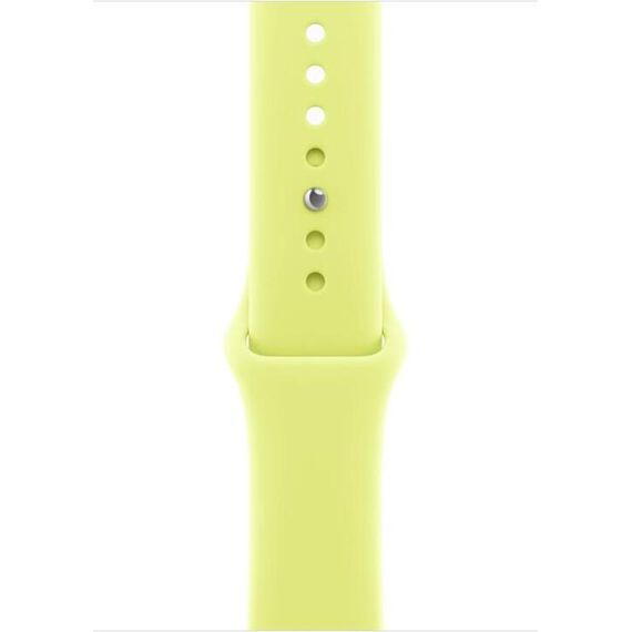 Apple Watch Series 11 | 42 mm | Aluminum Silver | Sport Band Neon Yellow, Размер корпуса : 42 мм, Цвет: Neon Yellow, изображение 4