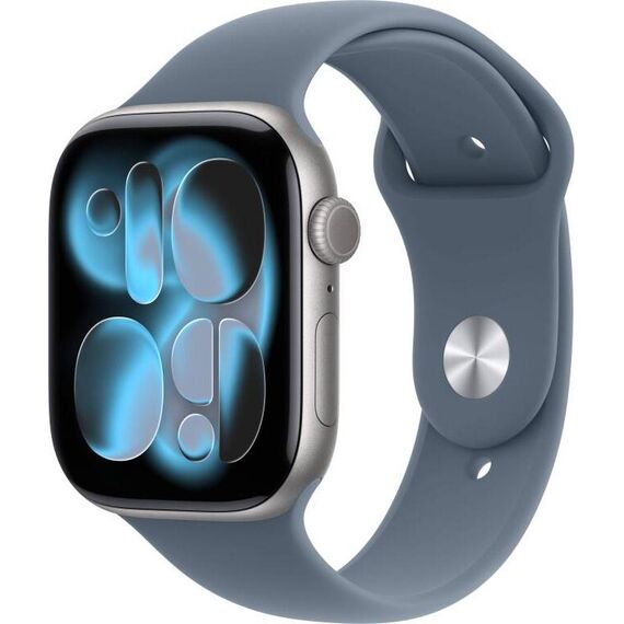 Apple Watch Series 11 | 46 mm | Aluminum Space Gray | Sport Band Anchor Blue, Размер корпуса : 46 мм, Цвет: Anchor Blue, изображение 2