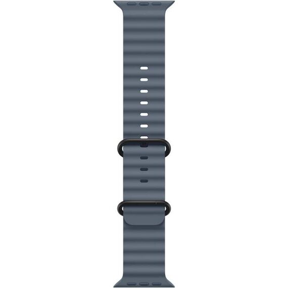 Apple Watch Ultra 3 | Black | Ocean Band Anchor Blue, Цвет: Anchor Blue, Цвет корпуса : Black, изображение 4