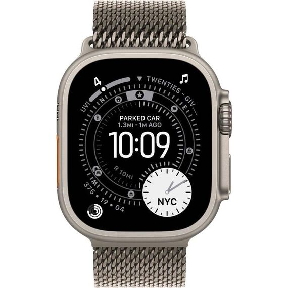 Apple Watch Ultra 3 | Natural | Titanium Milanese Loop Natural, изображение 3