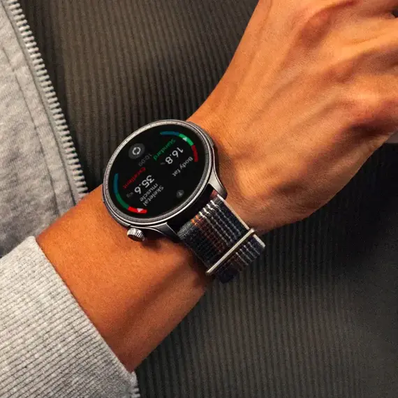Часы Amazfit Balance Lagoon, Цвет: Lagoon, Материал: Силикон, изображение 3 Часы Amazfit Balance Lagoon, Цвет: Lagoon, Материал: Силикон, изображение 3