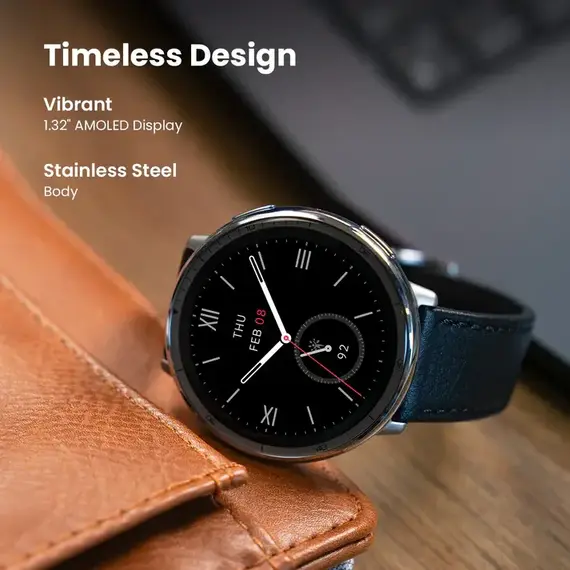 Часы Amazfit Active 2 (Round) Red Sport Silicone, Цвет: Red, Материал: Силикон, изображение 4 Часы Amazfit Active 2 (Round) Red Sport Silicone, Цвет: Red, Материал: Силикон, изображение 4