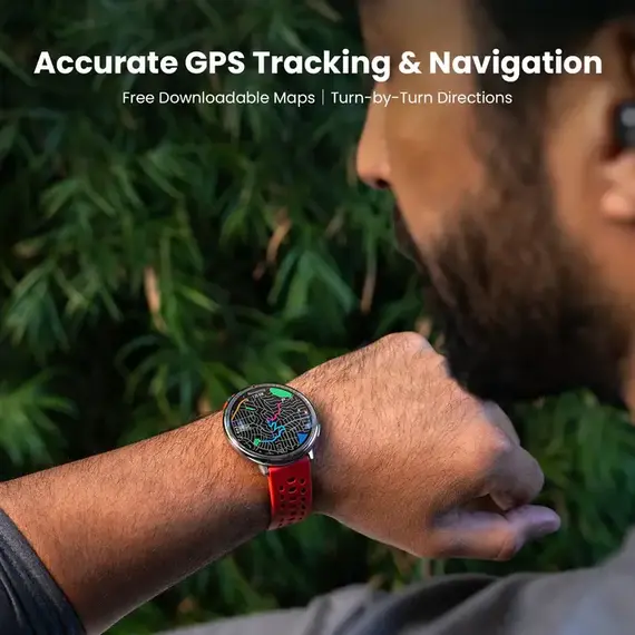 Часы Amazfit Active 2 (Round) Black Sport Silicone, Цвет: Black, Материал: Силикон, изображение 7 Часы Amazfit Active 2 (Round) Black Sport Silicone, Цвет: Black, Материал: Силикон, изображение 7