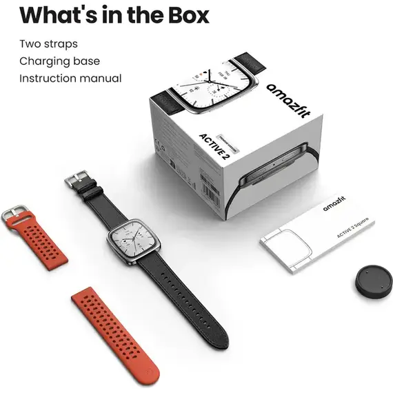 Часы Amazfit Active 2 (Square), изображение 5 Часы Amazfit Active 2 (Square), изображение 5