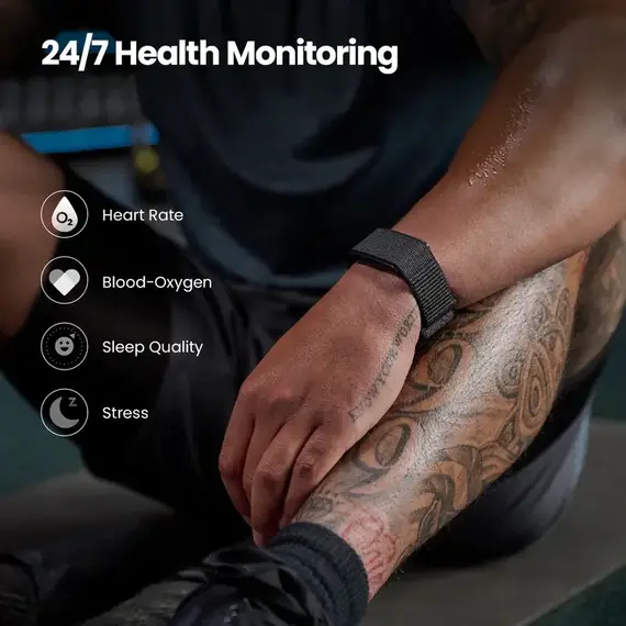 Браслет Amazfit Helio Strap White/Gray, Цвет: White/Gray, изображение 5 Браслет Amazfit Helio Strap White/Gray, Цвет: White/Gray, изображение 5