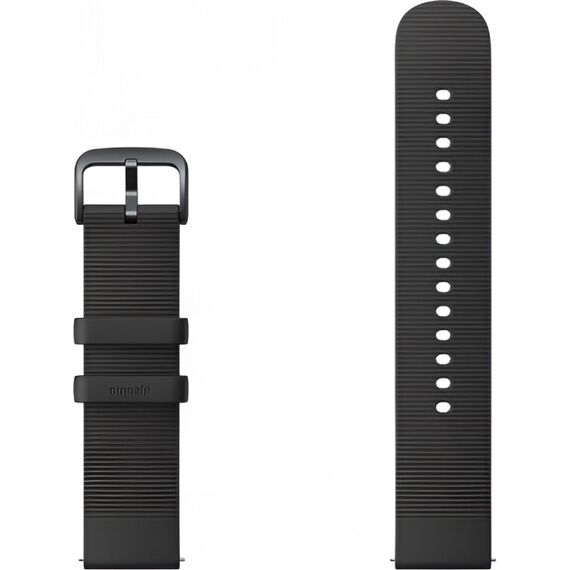 Силиконовый ремешок Graphite Black | 20 мм, Размер ремешка : 20 мм, Цвет: Graphite black