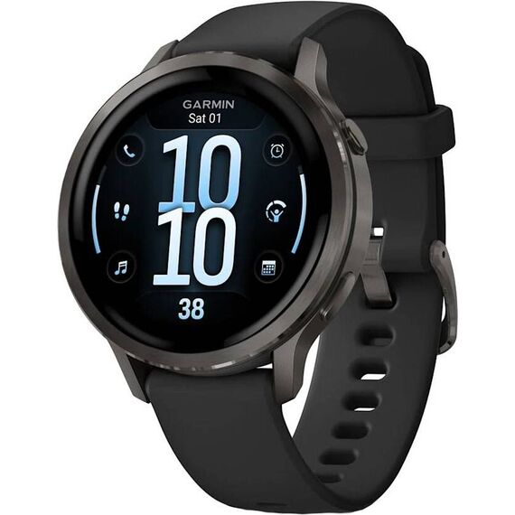 Смарт-часы Garmin Venu 4 | 41 mm | Slate/Black, Размер корпуса : 41 мм, Цвет: Slate/Black, изображение 2