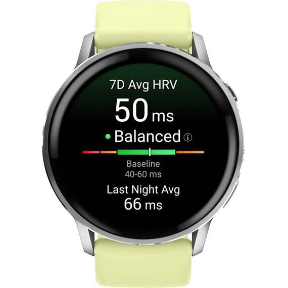 Смарт-часы Garmin Venu 4 | 45 mm | Silver/Citron, Размер корпуса : 45 мм, Цвет: Silver/Citron, изображение 3