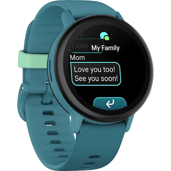 Смарт-часы Garmin Bounce 2 | Turquoise, Цвет: Turquoise, изображение 4 Смарт-часы Garmin Bounce 2 | Turquoise, Цвет: Turquoise, изображение 4