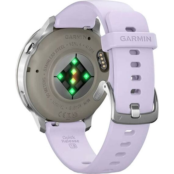 Смарт-часы Garmin Venu 4 | 41 mm | Silver/Periwinkle, Размер корпуса : 41 мм, Цвет: Silver/Periwinkle, изображение 6
