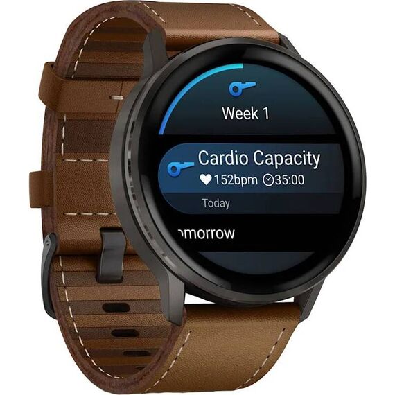 Смарт-часы Garmin Venu 4 | 45 mm | Slate/Brown, Размер корпуса : 45 мм, Цвет: Slate/Brown, изображение 4