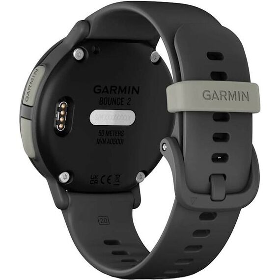 Смарт-часы Garmin Bounce 2 | Black, Цвет: Slate Gray, изображение 6 Смарт-часы Garmin Bounce 2 | Black, Цвет: Slate Gray, изображение 6