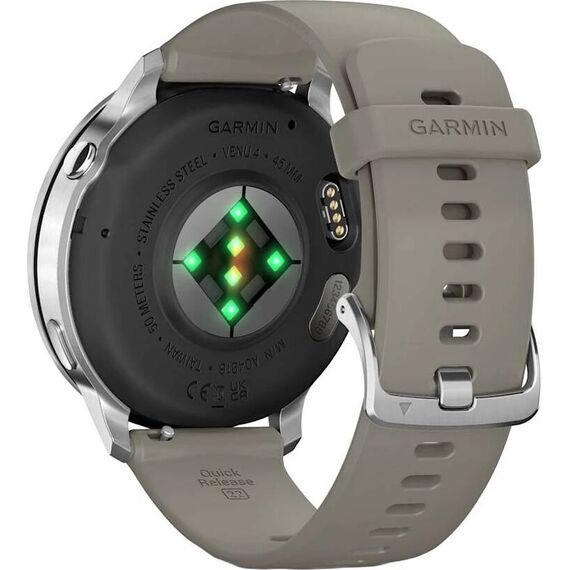 Смарт-часы Garmin Venu 4 | 45 mm | Silver/Silver Gray, Размер корпуса : 45 мм, Цвет: Silver/Silver Gray, изображение 6
