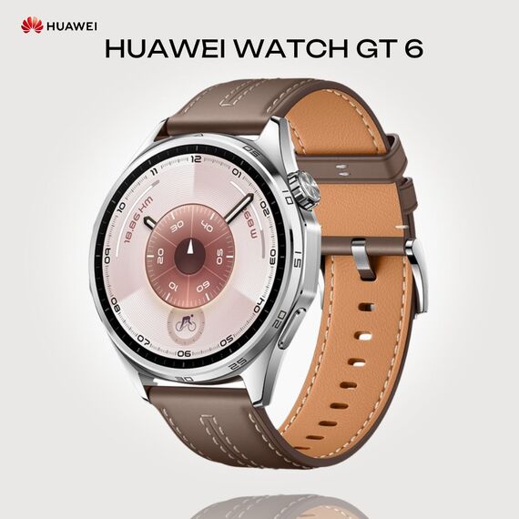 Смарт-часы HUAWEI WATCH GT 6 | 46 mm | Grey, Размер корпуса : 46 мм, Цвет: Grey