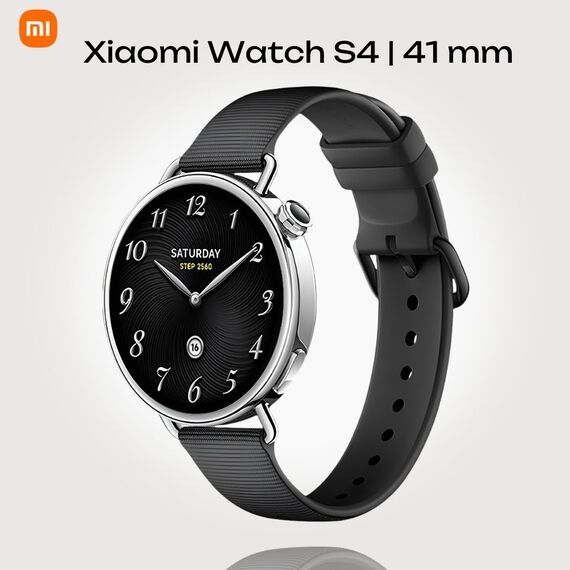Смарт часы Xiaomi Watch S4 | 41 mm | Black, Цвет: Black
