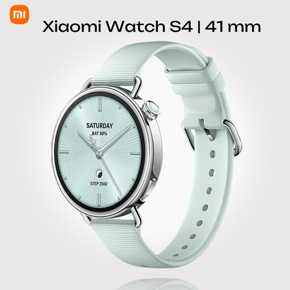 Смарт часы Xiaomi Watch S4 | 41 mm | Mint green, Цвет: Mint Green