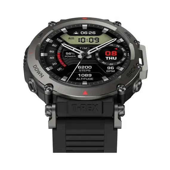 Amazfit T-Rex Ultra │ Black, Цвет: Black, изображение 4 Amazfit T-Rex Ultra │ Black, Цвет: Black, изображение 4