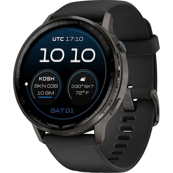 Смарт-часы Garmin D2 Air X15 | Slate/Black, Цвет: Slate/Black, изображение 2 Смарт-часы Garmin D2 Air X15 | Slate/Black, Цвет: Slate/Black, изображение 2