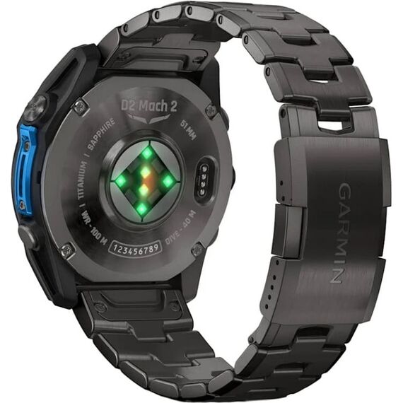 Смарт-часы Garmin D2 Mach 2 | 51 mm | Carbon Gray DLC Titanium, Размер корпуса : 51 мм, Цвет: Carbon Gray DLC Titanium, изображение 6 Смарт-часы Garmin D2 Mach 2 | 51 mm | Carbon Gray DLC Titanium, Размер корпуса : 51 мм, Цвет: Carbon Gray DLC Titanium, изображение 6