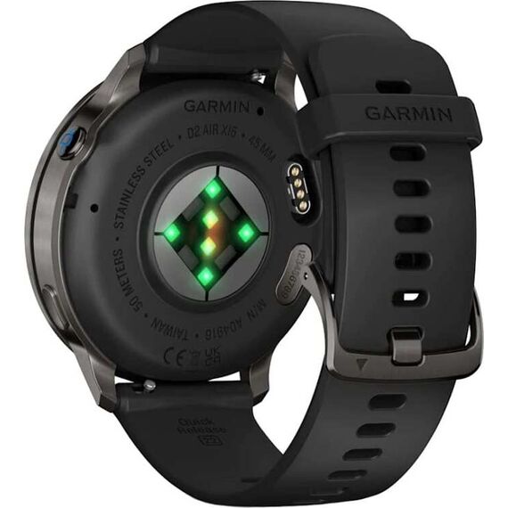 Смарт-часы Garmin D2 Air X15 | Slate/Black, Цвет: Slate/Black, изображение 6 Смарт-часы Garmin D2 Air X15 | Slate/Black, Цвет: Slate/Black, изображение 6