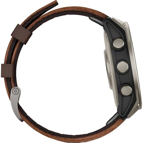 Смарт-часы Garmin D2 Mach 2 | 47 mm | Titanium/Oxford Brown Leather, Размер корпуса : 47 мм, Цвет: Titanium/Oxford Brown Leather, изображение 5 Смарт-часы Garmin D2 Mach 2 | 47 mm | Titanium/Oxford Brown Leather, Размер корпуса : 47 мм, Цвет: Titanium/Oxford Brown Leather, изображение 5