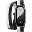 Двухцветный кожаный ремешок для фитнес-браслета Xiaomi Smart Band 8 Black-White Двухцветный кожаный ремешок для фитнес-браслета Xiaomi Smart Band 8 Black-White