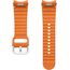 Ремешок Galaxy Watch 7 Sport | S/M | Orange, Тип ремешка : Sport, Цвет ремешка: Orange, Размер ремешка : S/M, изображение 2 Ремешок Galaxy Watch 7 Sport | S/M | Orange, Тип ремешка : Sport, Цвет ремешка: Orange, Размер ремешка : S/M, изображение 2