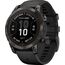 Смарт-часы Garmin Fēnix 7 Pro Sapphire Solar Edition Carbon Gray DLC Titanium, Версия: Pro | Sapphire Solar, Размер корпуса : 47 мм, Цвет: Carbon Gray DLC Titanium, изображение 2