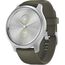 Смарт-часы Garmin Vívomove Style Silver Aluminum Case/Moss, Версия: Vívomove Style, Цвет: Silver Aluminum Case/Moss, изображение 2 Смарт-часы Garmin Vívomove Style Silver Aluminum Case/Moss, Версия: Vívomove Style, Цвет: Silver Aluminum Case/Moss, изображение 2