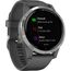 Смарт-часы Garmin Vívoactive 4 Silver Stainless Steel Bezel/Shadow Gray, Размер корпуса : 45 мм, Цвет: Shadow Gray, изображение 4 Смарт-часы Garmin Vívoactive 4 Silver Stainless Steel Bezel/Shadow Gray, Размер корпуса : 45 мм, Цвет: Shadow Gray, изображение 4