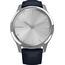 Смарт-часы Garmin Vívomove Luxe Silver Stainless Steel Case/Navy Italian Leather Band, Версия: Vívomove Luxe, Цвет: Silver Stainless Steel Case/Navy Italian Leather, изображение 3 Смарт-часы Garmin Vívomove Luxe Silver Stainless Steel Case/Navy Italian Leather Band, Версия: Vívomove Luxe, Цвет: Silver Stainless Steel Case/Navy Italian Leather, изображение 3