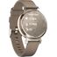 Смарт-часы Garmin Lily 2 Classic Cream Gold/Coffee Nylon, Модель: Classic, Цвет: Cream Gold/Coffee Nylon, изображение 4 Смарт-часы Garmin Lily 2 Classic Cream Gold/Coffee Nylon, Модель: Classic, Цвет: Cream Gold/Coffee Nylon, изображение 4