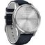 Смарт-часы Garmin Vívomove Luxe Silver Stainless Steel Case/Navy Italian Leather Band, Версия: Vívomove Luxe, Цвет: Silver Stainless Steel Case/Navy Italian Leather, изображение 4 Смарт-часы Garmin Vívomove Luxe Silver Stainless Steel Case/Navy Italian Leather Band, Версия: Vívomove Luxe, Цвет: Silver Stainless Steel Case/Navy Italian Leather, изображение 4