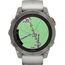 Смарт-часы Garmin Fēnix 7X Pro Sapphire Solar Edition Titanium with Fog Gray/Ember Orange, Версия: Pro | Sapphire Solar, Размер корпуса : 51 мм, Цвет: Fog Gray/Ember Orange, изображение 5