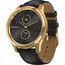 Смарт-часы Garmin Vívomove Luxe 24K Gold PVD Stainless Steel Case/Black, Версия: Vívomove Luxe, Цвет: Gold PVD Stainless Steel Case/Black, изображение 2 Смарт-часы Garmin Vívomove Luxe 24K Gold PVD Stainless Steel Case/Black, Версия: Vívomove Luxe, Цвет: Gold PVD Stainless Steel Case/Black, изображение 2